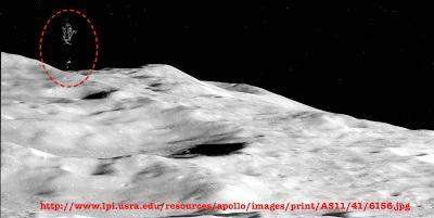Инопланетное существо - фото с Аполлона 11 - N-lo.ru