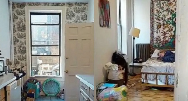 Женщина считает, что заметила «призрака» во время виртуального осмотра квартиры