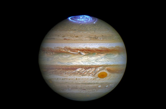 Ученые раскрыли тайну полярного сияния на Юпитере