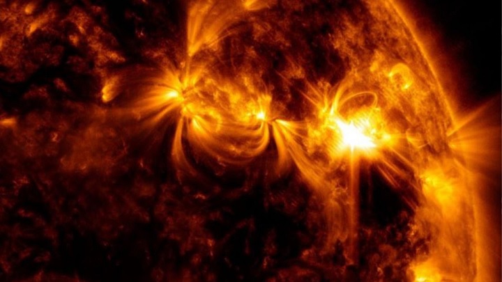 Орбитальная обсерватория NASA запечатлела потрясающую солнечную вспышку