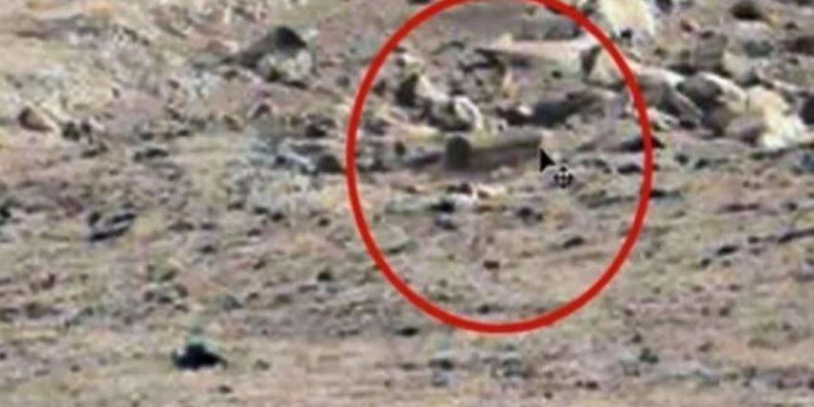 Уфолог нашёл на Марсе «древний гроб», интересное фото