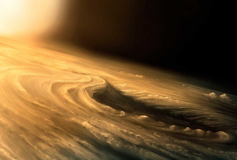 Зонд НАСА обнаружил твердую поверхность на Юпитере