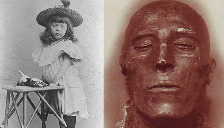 Ирландская девочка Дороти Иди - реинкарнация древнеегипетской жрицы
