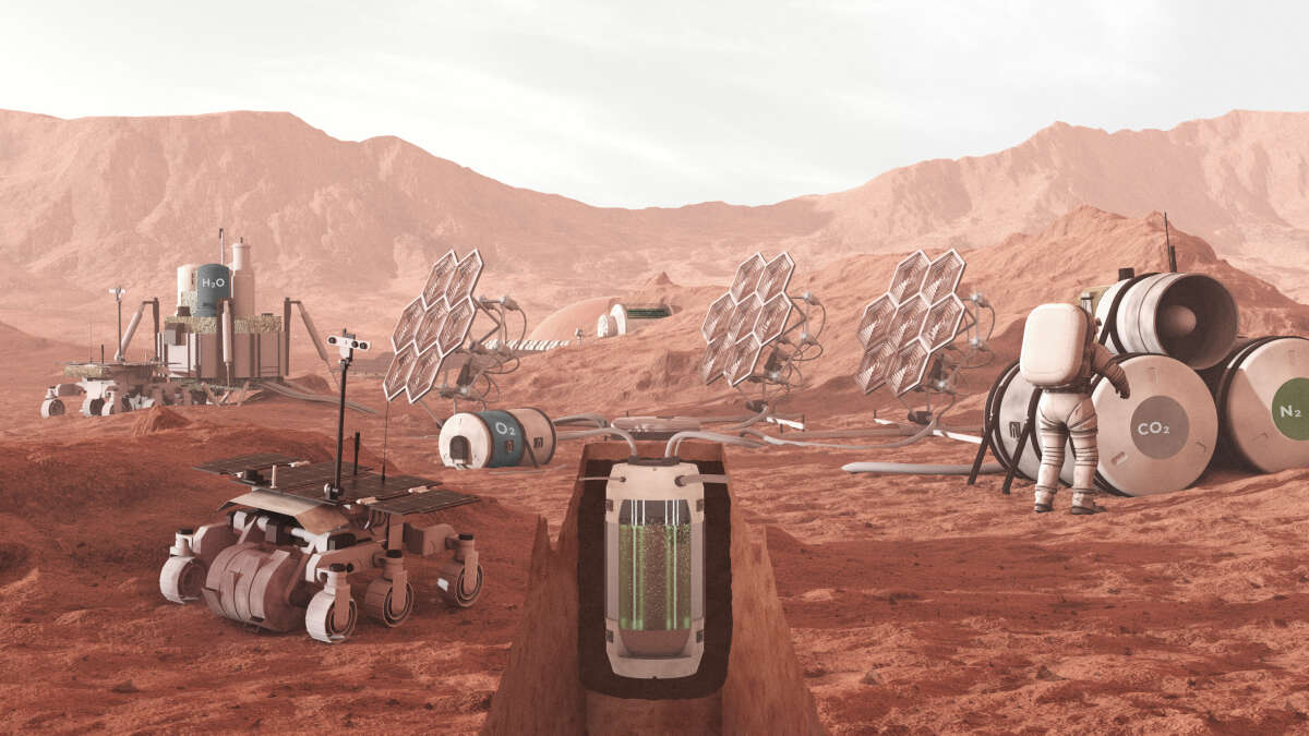 Марсианская пыль как основа для жизни? Для некоторых бактерий это не проблема