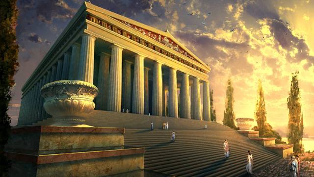 Где находится храм Артемиды Эфесской?