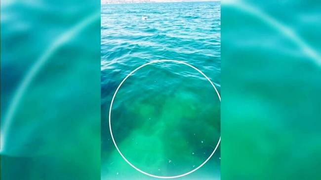Местные жители засняли НЛО, нырнувший в воды озера Титикака