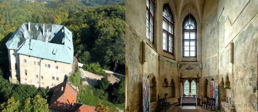 Гоуска (врата в Ад) замок в Чехии