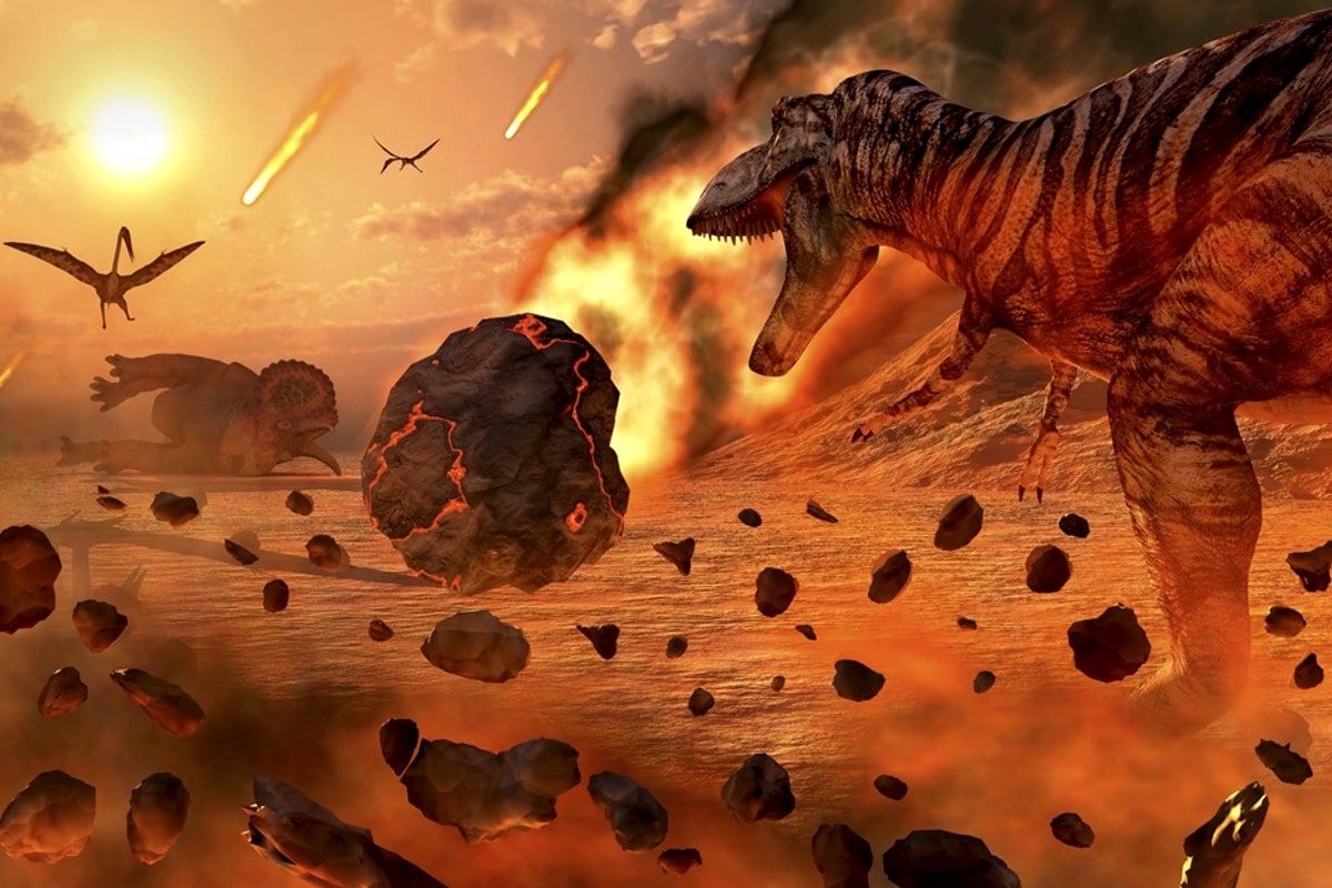 Удар погубившего динозавров астероида вызвал землетрясения, длившиеся несколько месяцев