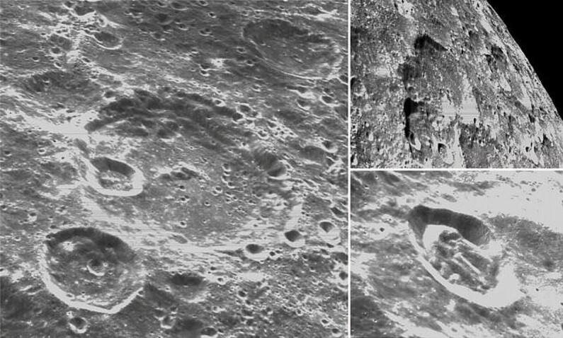 Новые снимки Луны получил космический корабль Orion