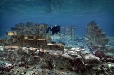 Загадочные строения, найденные под водой