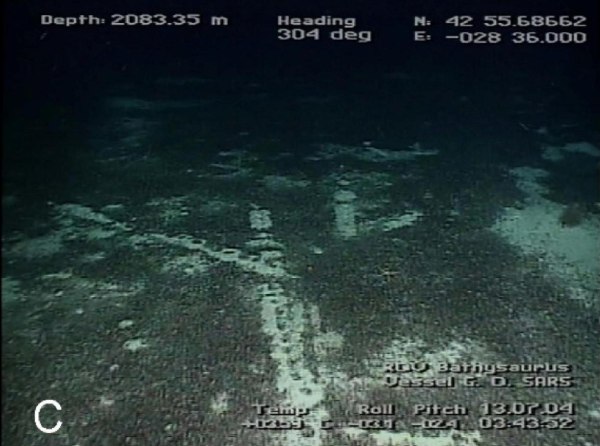 Опубликованы новые снимки загадочных отверстий на дне Атлантического океана