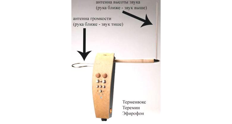 «Терменовокс» - музыкальный инструмент, который был изобретен российским ученым