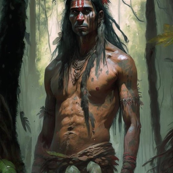 Сиатко - волосатые дикари-людоеды из фольклора североамериканских индейцев