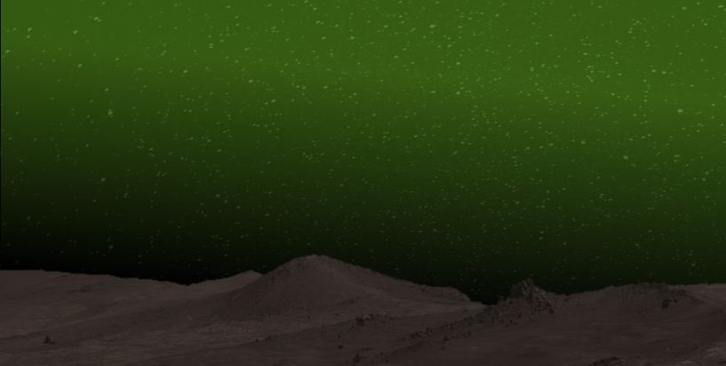 Таинственное зеленое сияние в ночном небе Марса запечатлел орбитальный аппарат