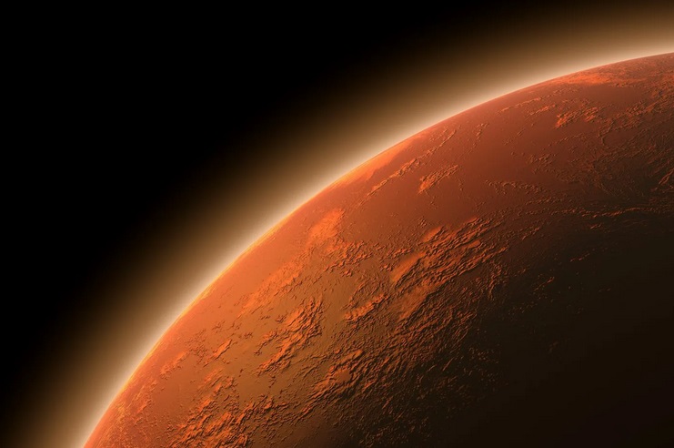 Атмосфера Марса увеличивается почти в 4 раза при отсутствии солнечного ветра