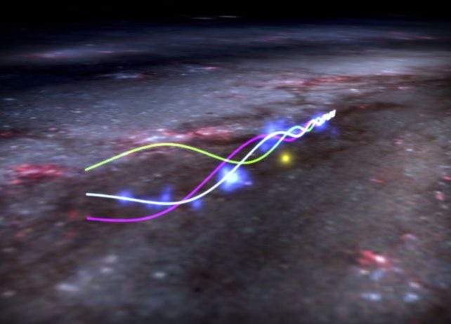 Загадочные волны в Млечном Пути обнаружили астрономы