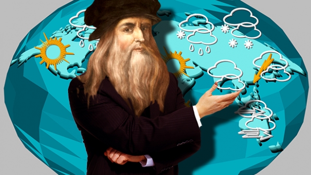 Леонардо да Винчи был первым метеорологом