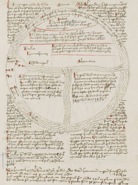 В немецком Любеке нашли средневековую «Карту Ада» (фото)